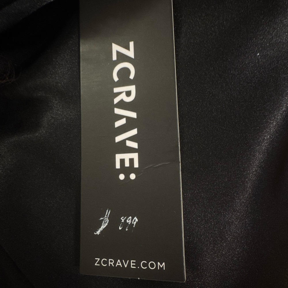 Rave Black Satin Fabric